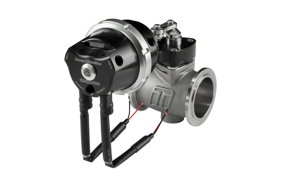 Turbosmart PSG40CG Pneumatic StraightGate40 Compressed Gas (Solenoid) 7psi Black, référence TS-0563-1252