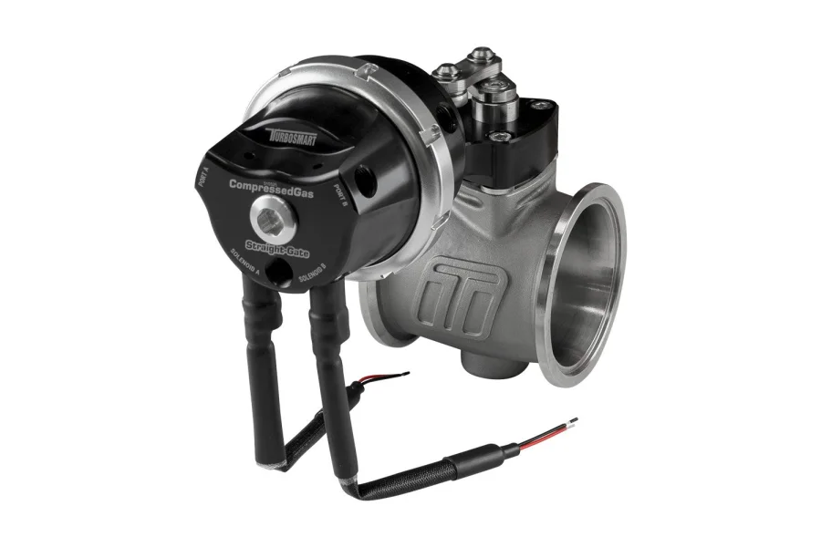 Turbosmart PSG50CG Pneumatic StraightGate50 Compressed Gas (Solenoid) 7psi Black, référence TS-0565-1252