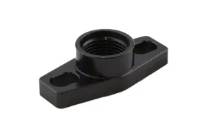 Turbosmart Billet Turbo Drain adapter with Silicon O-ring. 38 - 44mm slotted hole centre - small frame universal fit., référence TS-0804-1010