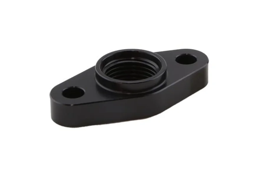 Turbosmart Billet Turbo Drain adapter with Silicon O-ring. 50.8mm Mounting Holes - T3/T4 style fit., référence TS-0804-1011