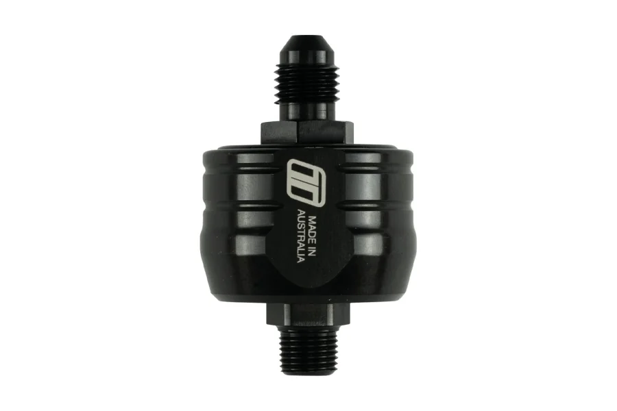 Turbosmart Turbosmart Turbo Oil Filter 44um -4AN Inlet 1/8"NPT Outlet, référence TS-0804-2201