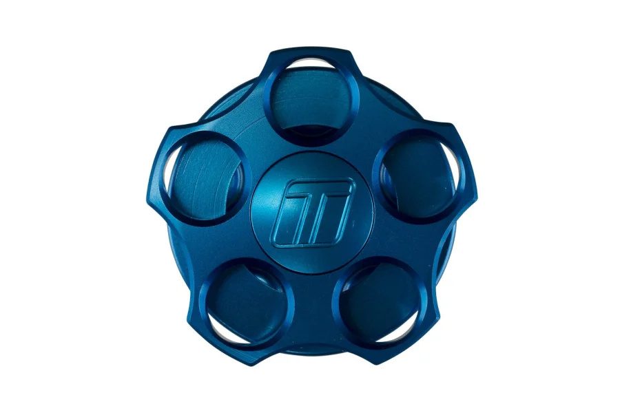 Turbosmart Oil Cap - M35x4 -Ford/Mazda - Blue, référence TS-0891-0171