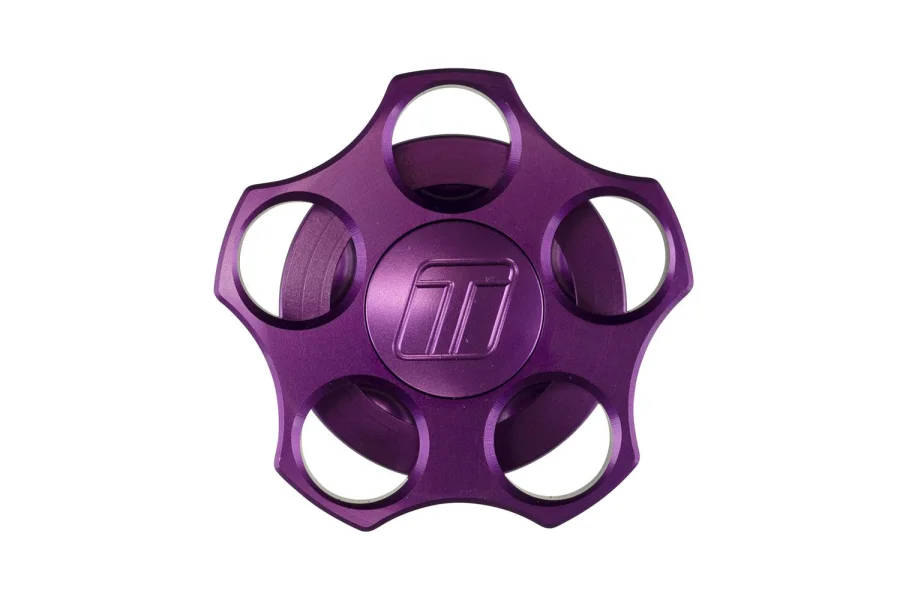 Turbosmart Oil Cap - M32x3.5 - Nissan - Purple, référence TS-0891-0373