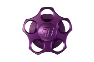 Turbosmart Oil Cap - M32x3.5 - Nissan - Purple, référence TS-0891-0373