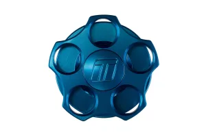 Turbosmart Oil Cap - M42x4.5 - Subaru - Blue, référence TS-0891-0471