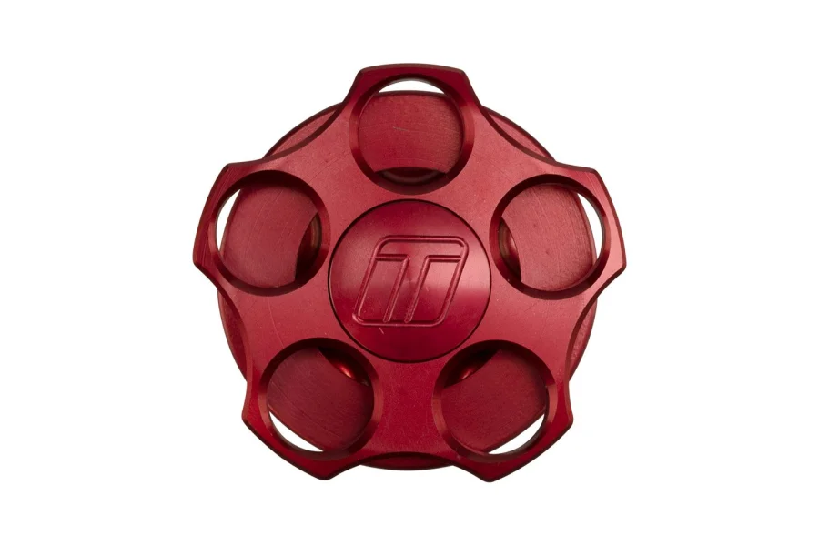 Turbosmart Oil Cap - M37x3 -Toyota - Red, référence TS-0891-0574