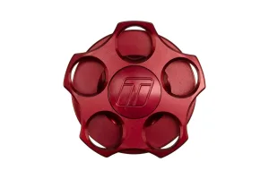 Turbosmart Oil Cap - M37x3 -Toyota  - Red, référence TS-0891-0574