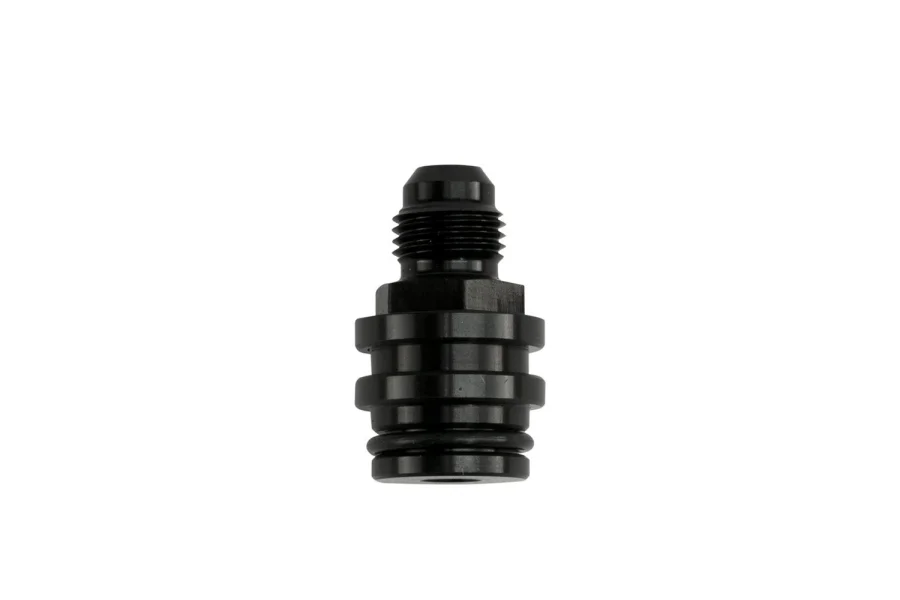 Turbosmart Oil Cap - -6AN Centre - Black, référence TS-0891-3032