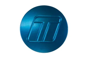 Turbosmart Oil Cap - Blank - Blue, référence TS-0891-3071
