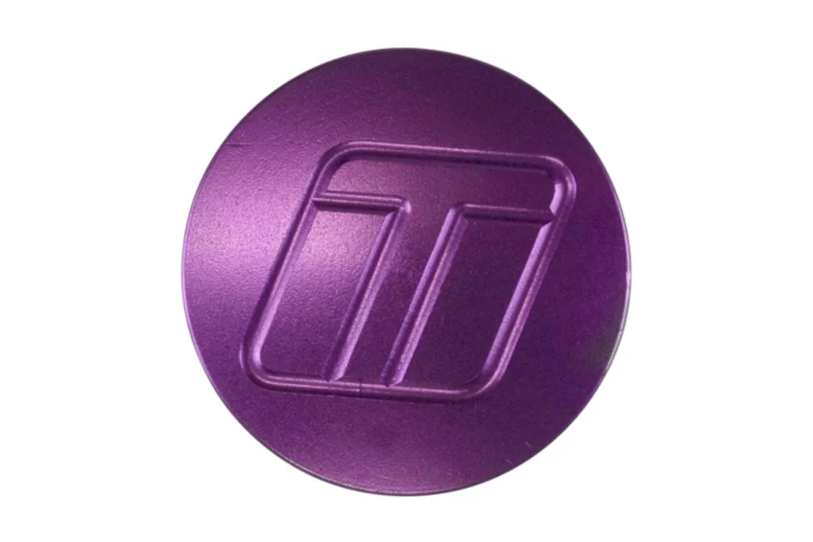 Turbosmart Oil Cap - Blank - Purple, référence TS-0891-3073