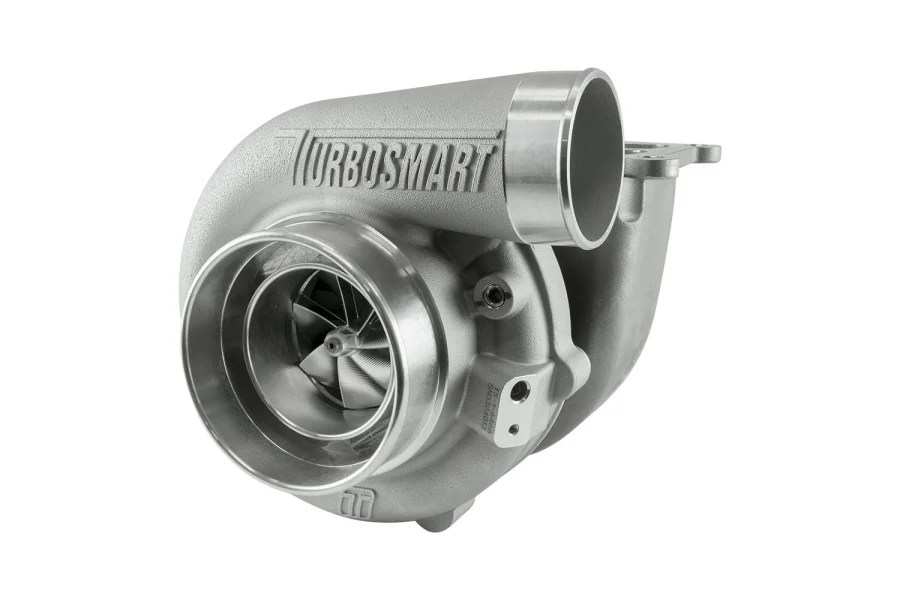 Turbosmart TS-1 Turbocharger 6466 T4 Divided 1.00AR Externally Wastegated, référence TS-1-6466B-D4100E