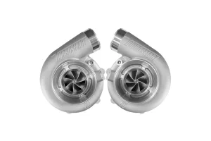 Turbosmart Mirror Twin Turbo Package - TS-1-6870B V-Band 0.96AR Oil Cooled Turbos, référence TS-1-6870B-VB096E-MT