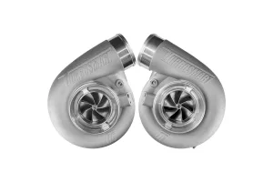 Turbosmart Mirror Twin Turbo Package - TS-1-7675C V-Band 0.96AR Oil Cooled Turbos, référence TS-1-7675C-VB096E-MT