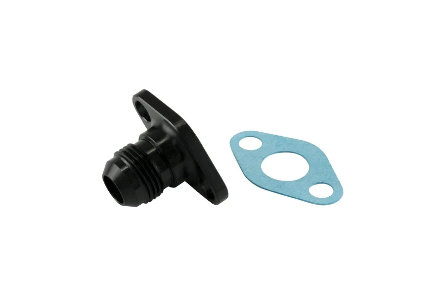 Turbosmart 38.1mm 10AN Oil Drain Black, référence TS-199-3006