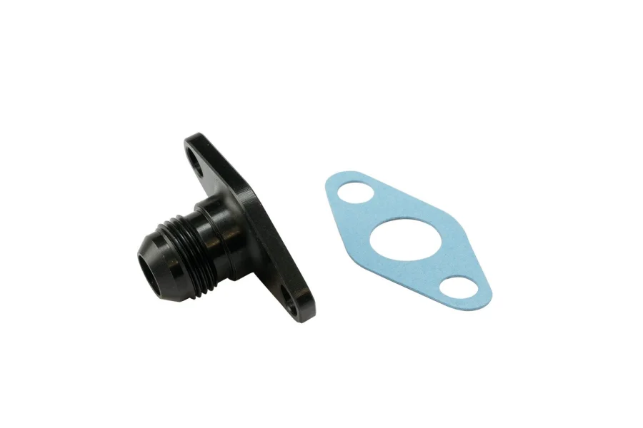 Turbosmart 50.8mm 10AN Oil Drain Black, référence TS-199-3010