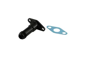 Turbosmart 50.8mm 10AN 75mm Extended Oil Drain Black, référence TS-199-3012