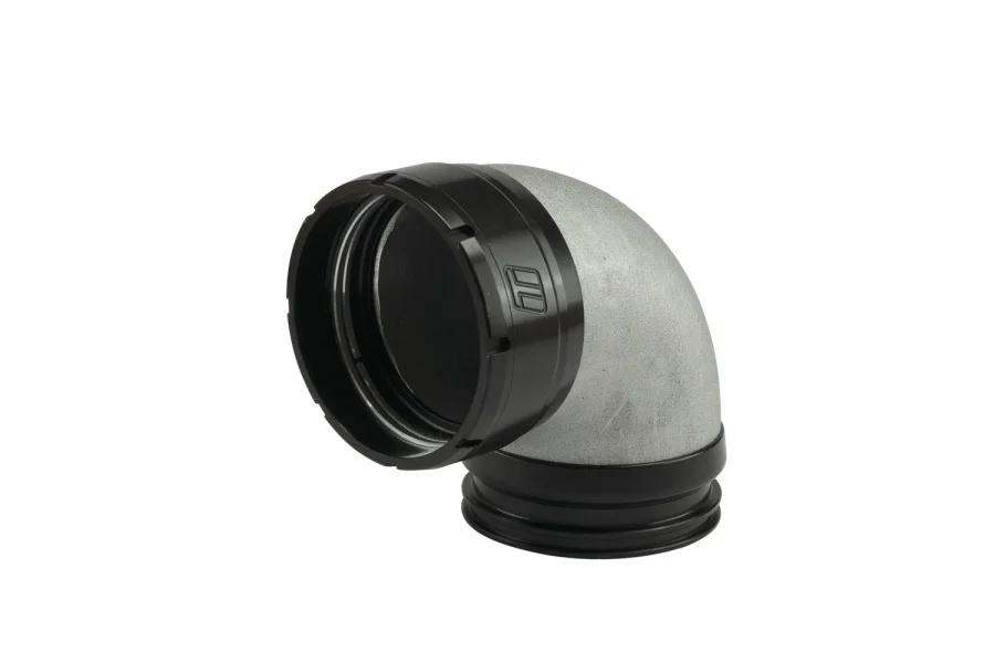 Turbosmart LockSleeve Turbo Adapter Compressor Outlet 2.50" to 90 Elbow Plazmaclamp 2.50", référence TS-199-3020