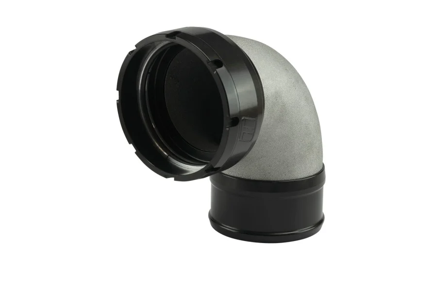 Turbosmart LockSleeve Turbo Adapter Compressor Outlet 3.00" to 90 Elbow Hose Barb 3.00", référence TS-199-3040
