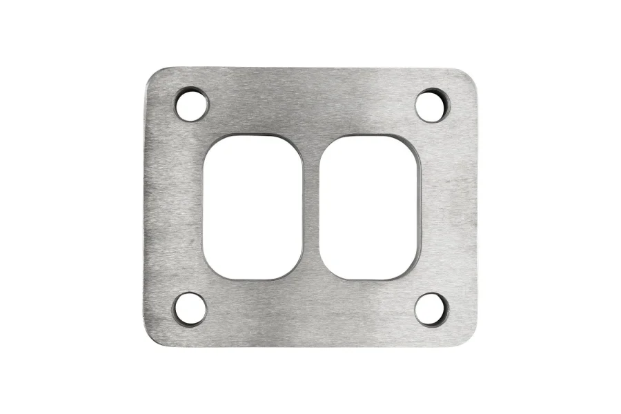 Turbosmart Turbocharger T4 Divided Inlet Weld Flange (Mild Steel), référence TS-19WFD4-MS