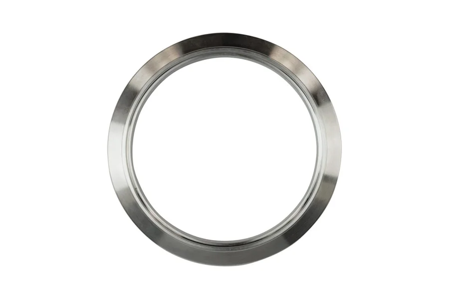 Turbosmart Turbocharger V-Band Weld Flange Turbine Outlet 3.50" (Frame 3) (Old style), référence TS-19WFVO3-350-OLD
