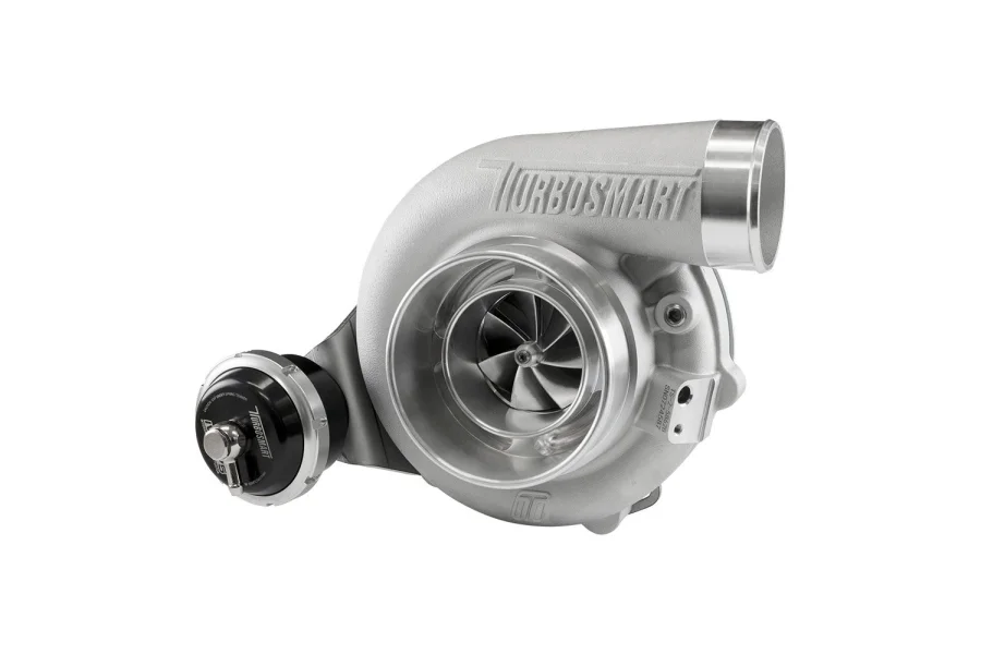 Turbosmart TS-2 Turbocharger (Water Cooled) 5862 V-Band 0.82AR Internally Wastegated (14psi), référence TS-2-5862B-VB082I