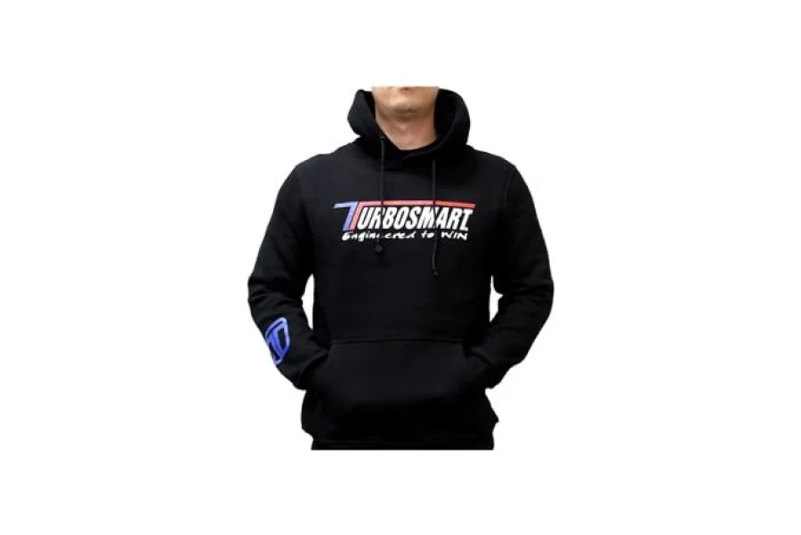 Turbosmart TS Hoodie Basic Black - S, référence TS-9003-1061