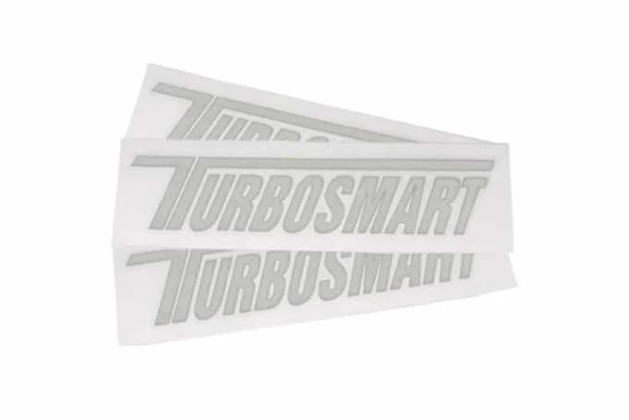 Turbosmart TS Car Decal - White 600mm x 130mm, référence TS-9007-1020