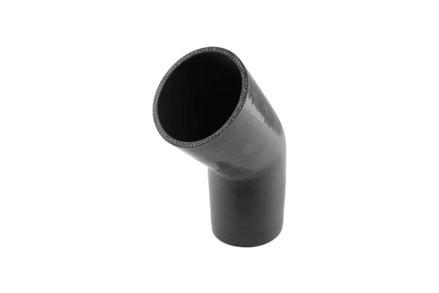 Turbosmart Silicon Hose 45 Elbow 3.50" BLACK, référence TS-HE45350-BK
