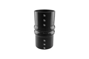 Turbosmart Silicon Double Hump Hose 4.00" - Black, référence TS-HH400-BK