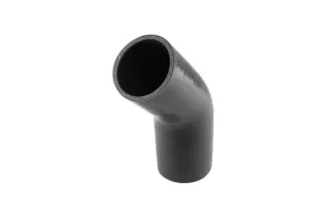Turbosmart Silicon Hose 45 Reducer Elbow 2.50"-2.75" Black, référence TS-HRE4250275-BK