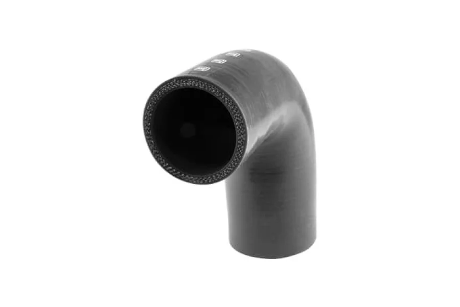 Turbosmart Silicon Hose 90 Reducer Elbow2.00-2.50" BLACK, référence TS-HRE92025-BK