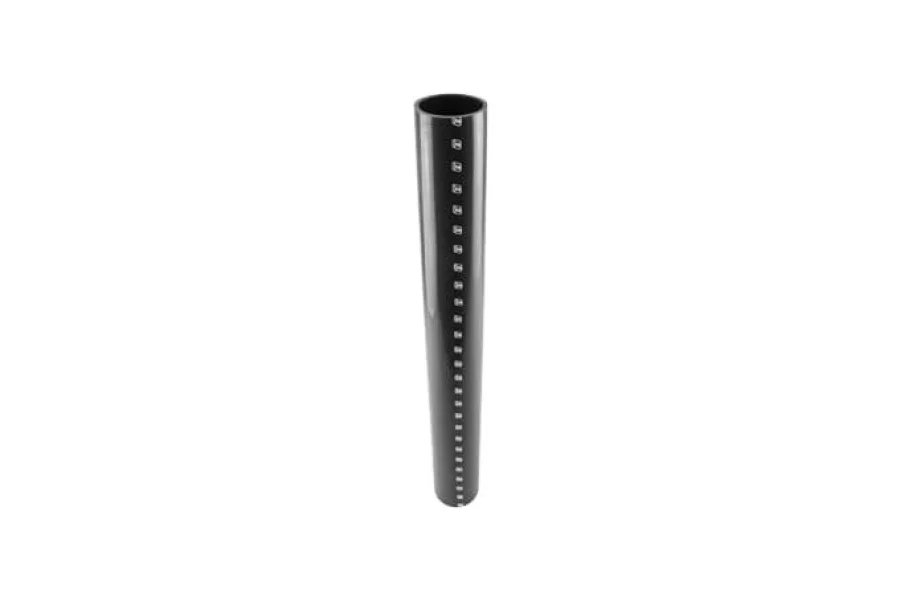 Turbosmart Silicon Hose Straight 2.50" x 610mm BLACK, référence TS-HS250610-BK