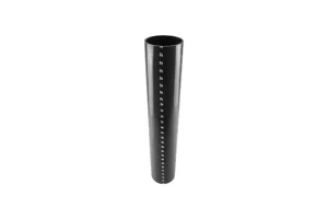 Turbosmart Silicon Hose Straight 4.00"x 610mm BLACK, référence TS-HS400610-BK