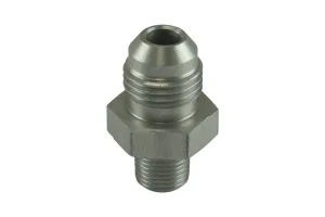 Turbosmart Fitting -6 AN Flare to 1/8 NPT Male Straight - Silver, référence TS-JN-0603-CL