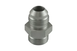 Turbosmart Fitting -8 AN Flare to -8 AN ORB Male Straight - Silver, référence TS-JO-0808-CL