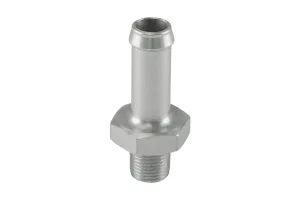Turbosmart Fitting 10mm / 3/8" Hose End to -1/8 NPT Male Straight - Silver, référence TS-NH-0310-CL
