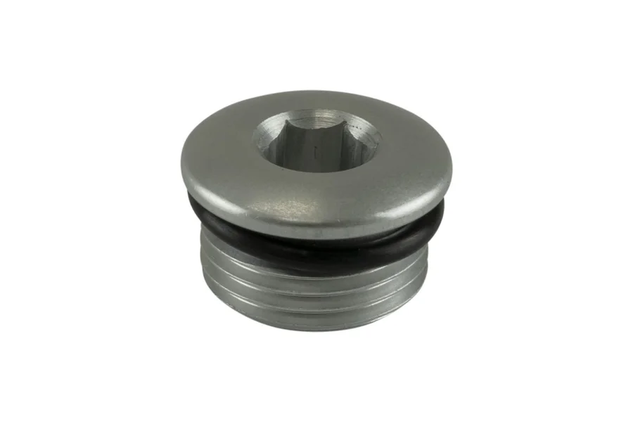 Turbosmart Fitting -8 AN ORB Blank - Silver, référence TS-OB-08-CL