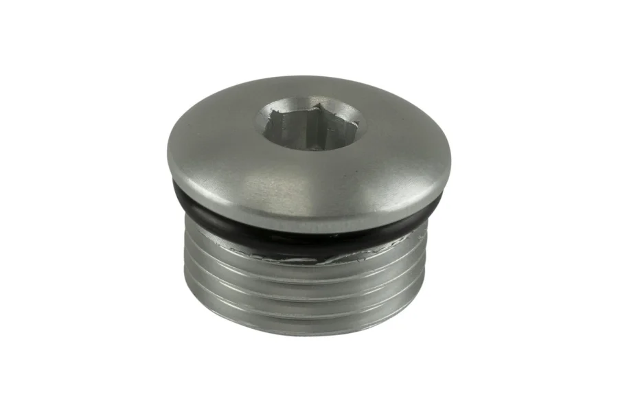 Turbosmart Fitting -10 AN ORB Blank - Silver, référence TS-OB-10-CL