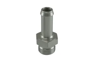 Turbosmart Fitting 10mm / 3/8" Hose End to -6 AN ORB Male Straight - Silver, référence TS-OH-0610-CL