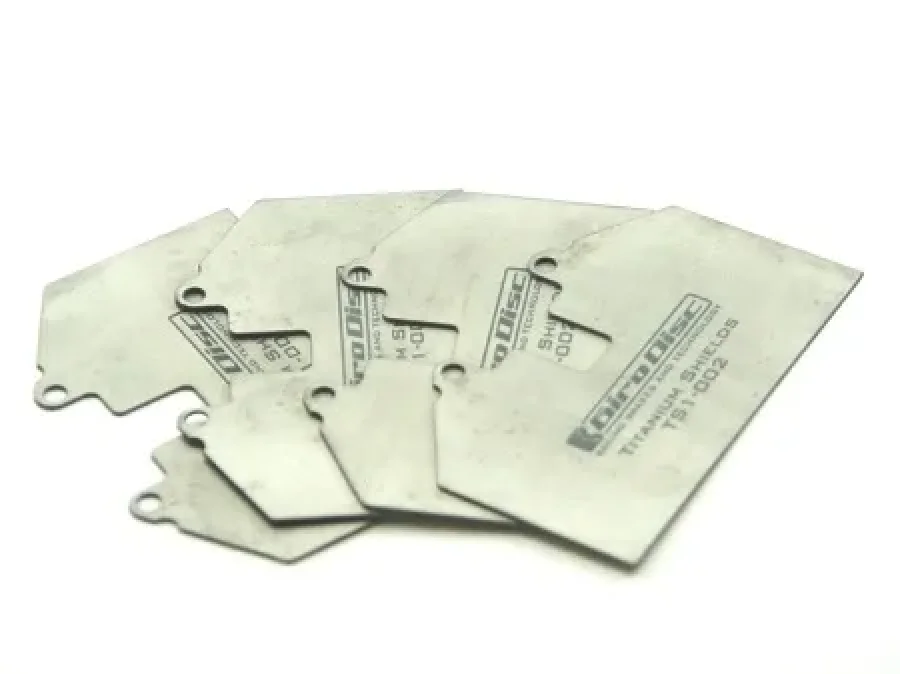 Girodisc TS-0609-4 - GiroDisc Titanium Backing Plate Kit, référence TS-0609-4