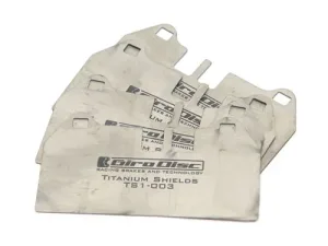 Girodisc TS-0639-4 - GiroDisc Titanium Backing Plate Kit, référence TS-0639-4