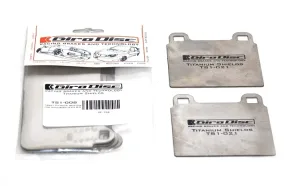 Girodisc TS-0916-4 - GiroDisc Titanium Backing Plate Kit, référence TS-0916-4